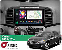 Штатная магнитола Sigma Pro 98128 2k 8+128 Gb Toyota Venza 2008-2016 9"