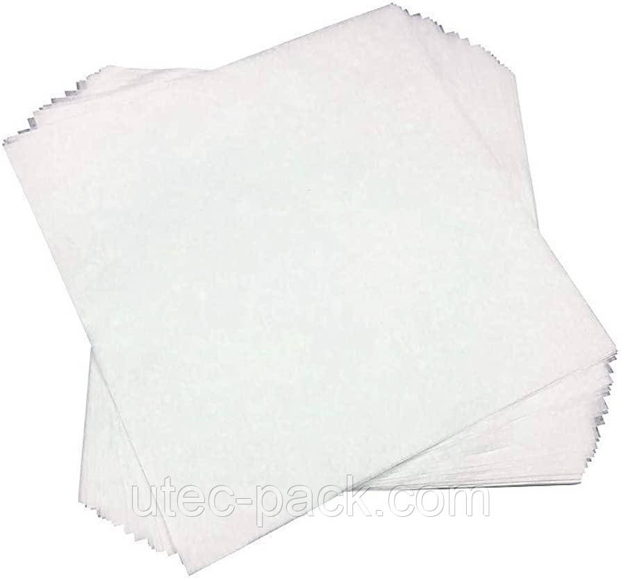 Пергамент харчовий для приготування цукерок у листах 200*200 мм, щільність 50 г/м2, упаковка 500 листів, фото 1