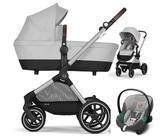 Cybex EOS LUX - Kombikinderwagen 3-in-1 mit Cybex ATON S2 I-SIZE Babyschale