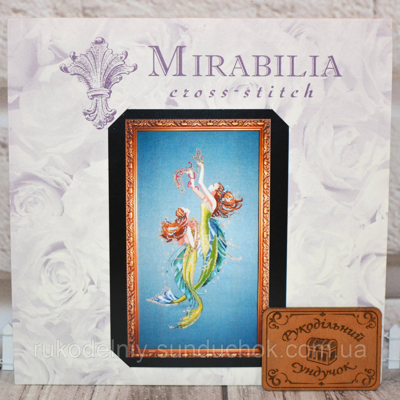 Схема "Mermaids Of The Deep Blue/Руслки глибокого моря" Mirabilia Designs MD85