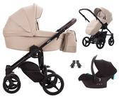 Bebetto LUCA PRO NEW - Kombikinderwagen 3in1 mit Bebetto by Avionaut COSMO I-SIZE Babyschale