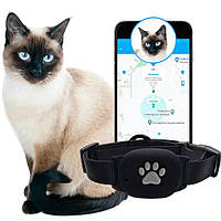 Лучший GPS ошейник для котов и кошек 2024 MYOX MPT 60-CB (черный) Высокая точность