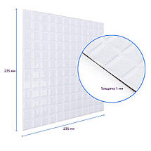 Самоклеюча поліуретанова плитка 235х235х1мм (D) SW-00001940, фото 3