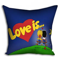 Подушка 40x40 Love is... fn