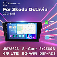 Штатна магнітола Skoda Octavia 3 (A7) (2013-2018) M100 (1/32 Гб), HD (1280x720) QLED, GPS