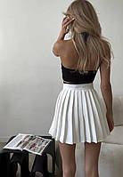 Женская юбка плиссе креп костюмка 42-44(S-M), 44-46(M-L)