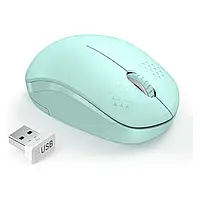 Бездротова Мишка Seenda - Тихий Клік,1600 DPI, 2.4G, USB Приймач, Ергономічна