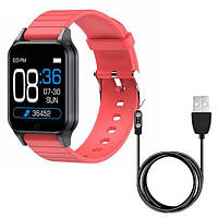 ZAQ Смарт часы Smart Watch T96 стильные с защитой от влаги и пыли с измерением температура тела. GB-109 Цвет: