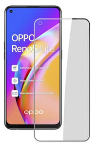 Захисне скло 5D для OPPO Reno 5 Lite
