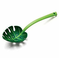 Ложка шумовка Листок Jungle Spoon для спагетти и салатов fn
