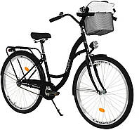 Milord Bikes Komfort Fahrrad mit Korb 28"