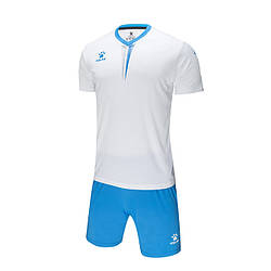 Комплект дитячої футбольної форми Kelme VALENCIA (білий/блакитний) — 3893047-113