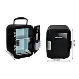 Дорожній туристичний холодильник автохолодильник 12V 4л чорний Ruhhy 5794 Польща, фото 10