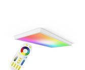LongLife LED RGB+CCT LED Panel 120x60cm inkl. MiBoxer Smarthomesteuerung 60W 24V Rahmen weiß - Panelmontage: