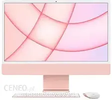 Apple iMac 24 2021 8GB 512GB Różowy (MGPN3ZEA)