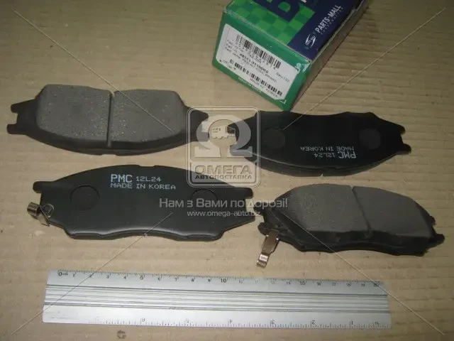 Колодки гальм. диск. (вир-во PARTS-MALL), фото 1