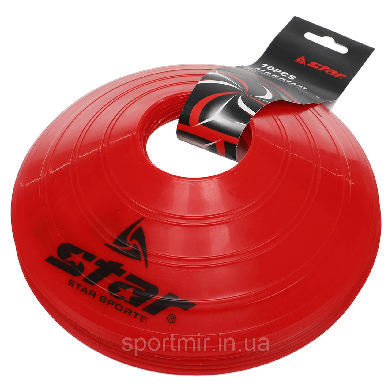 Фішки для розмітки поля STAR SA413S 10шт кольори в асортименті, фото 1