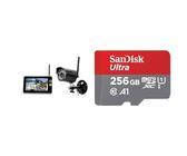 Technaxx Easy Überwachung Kamera Set TX-28 mit Aufnahmefunktion & SanDisk Ultra Android microSDXC UHS-I