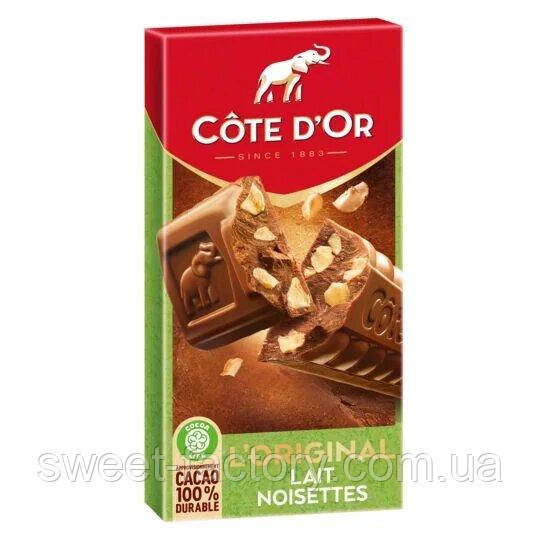 Шоколад Cote D'Or Origanal Lait Noisettes 200g