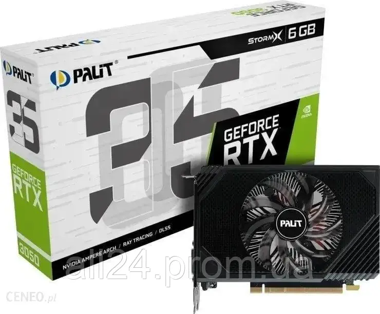 Відеокарти Palit VGA GeForce RTX 3050 StormX 6GB GDDR6 96bit (NE63050018JE1070F)