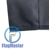 Прапор червоно-чорний України, прапор УПА 150х100 см, флажна сітка, кишеня на деревині, вуличний прапор, фото 2