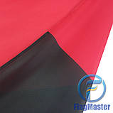 Прапор червоно-чорний України, прапор УПА 150х100 см, флажна сітка, кишеня на деревині, вуличний прапор, фото 3