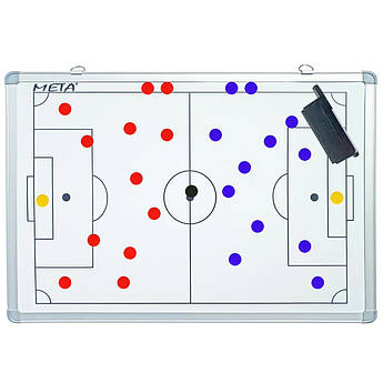 Дошка тактична Meta Magnetic Tactic Board сірий Уні 30х45 см 190002100, Сірий, Розмір (EU) — 1SIZE