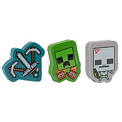 Гумка фігурна Yes Minecraft (мікс 3 дизайна)