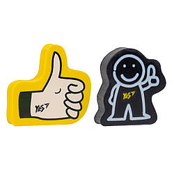 Гумка фігурна Yes Не ускладнюй! (мікс 2 дизайна)