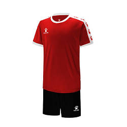 Комплект дитячої футбольної форми Kelme COLLEGUE (червоний/білий) 3883033-610