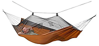 Гамак для отдыха travel hammock с москитной сеткой 240 150 см походный для дома