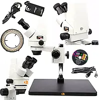 Мікроскоп Rosfix Mikroskop stereoskopowy trinokularowy z wbudowaną kamerą USB Pluto Pro MSPP-T-BB1-KU + Rosfix