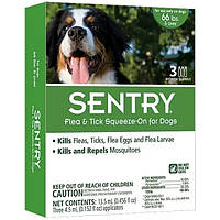 SENTRY Капли от блох, клещей и комаров для собак больше 30 кг