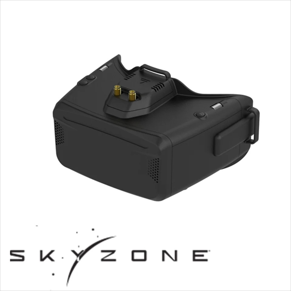 FPV окуляри FPV шолом SKYZONE Cobra X V4 5.8G, дві антени, живлення 18650, фото 1
