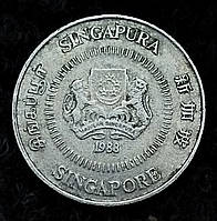 10 центов 1988 г. Сингапур