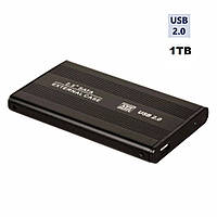 Внешний HDD 2.5" Usb 2.0 1TB TRY TB-S254U2 металлический корпус, черный