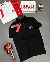 DIY Поло футболка рубашка мужская Hugo Boss Premium мужское поло чоловіче / хьюго босс / поло мужское