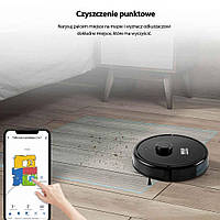 Робот пылесос для дома с камерой и приложением TUYA SMART Bass Polska BH 10333 GAA