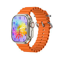 Умные часы смарт вотч Watch BIG S10 Pro Ultra 2 IP67 Смарт часы с встроенным gps Orange GAA