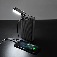 Портативный аккумулятор Hoco J62 Jove table lamp mobile power 30000mAh Black GAA