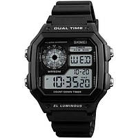 VIO Часы наручные мужские SKMEI 1299BK, часы наручные электронные тактические, часы для военнослужащих