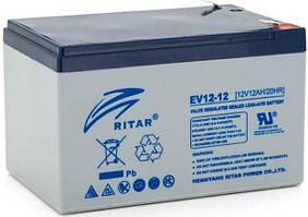 Батарея акумуляторна 12 В, Вольт, V, 12 А*год, AH, Ah, VRLA, стаціонарний, тяговий, АКБ для електротранспорту