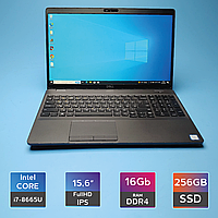 Ноутбук Dell Latitude 5500 (7-8665U/RAM 16GB DDR4/SSD 256GB) Б/В (7327)