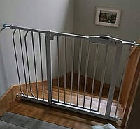 Защитные ворота для детей Lionelo SLIM WHITE, 75/105 см, Детские ворота безопасности HCC