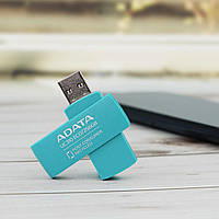 Флеш-память usb 3.2 A-DATA USB 3.2 UC310 Eco 256Gb Маленькая флешка Green GAA