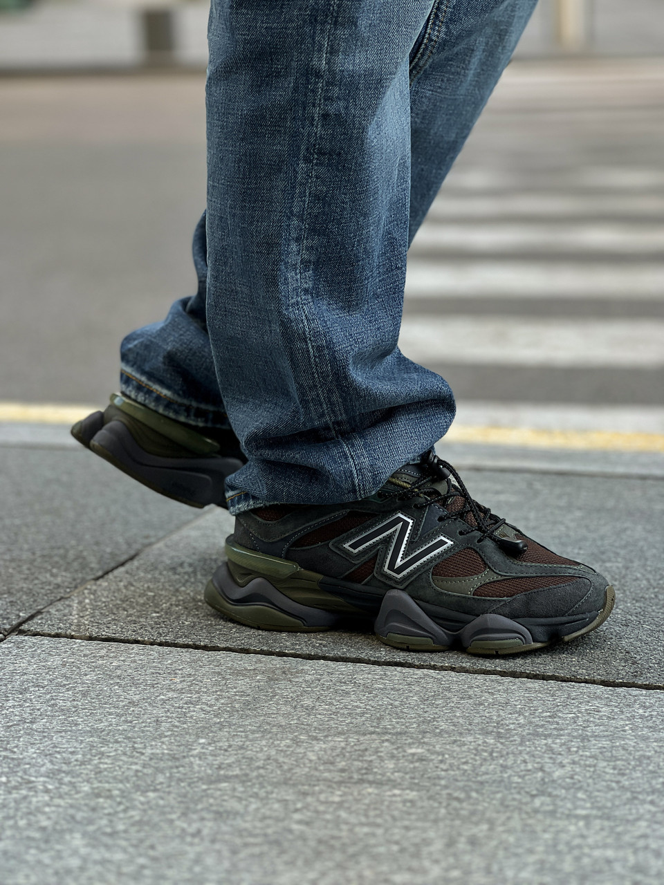 Кросівки жіночі New Balance 9060 "Grey/Brown"/U9060PH, фото 1