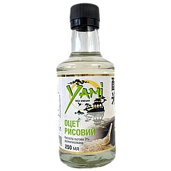 Оцет рисовий Ямі Yami (скло) 250ml 12шт/ящ (Код: 00-00016369)