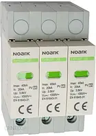 Сонячна електростанція Noark Electric Ograniczniki Przepięć EX9UEP 20 3P 1000 (N) Typ II 112906