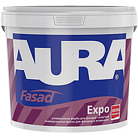 Краска фасадная, акриловая, матовая Aura Fasad Expo TR (Прозрачная) 2,25л