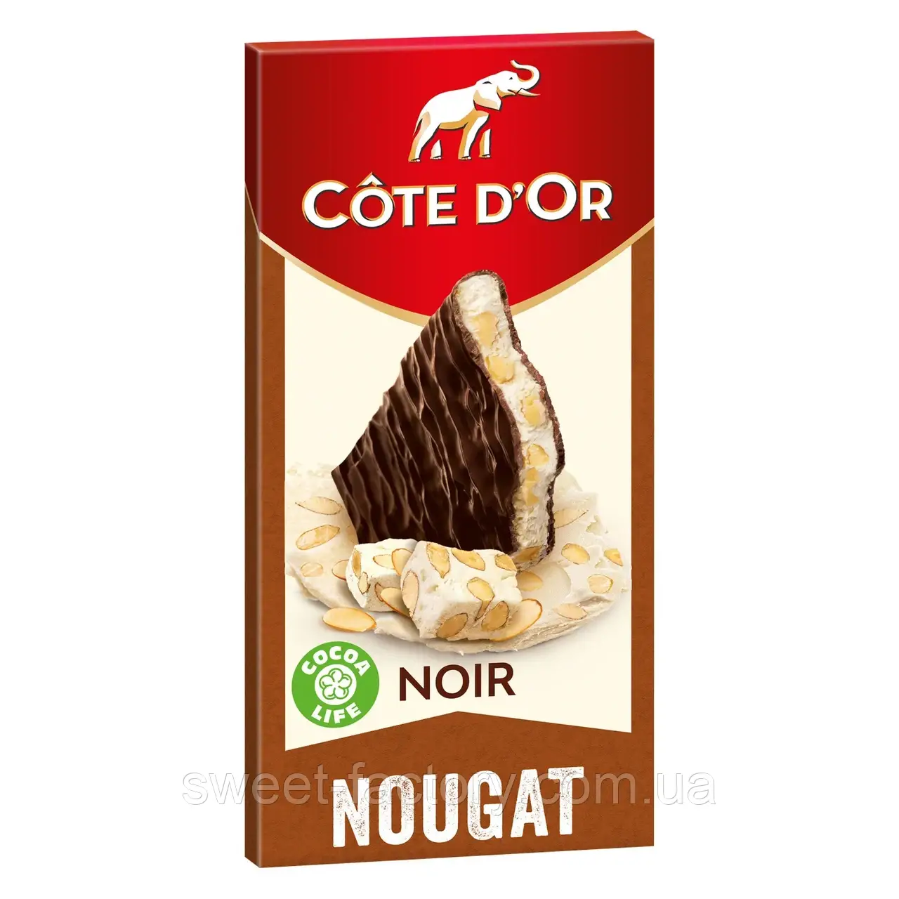 Шоколад Cote D'Or Noir Nougat 130g